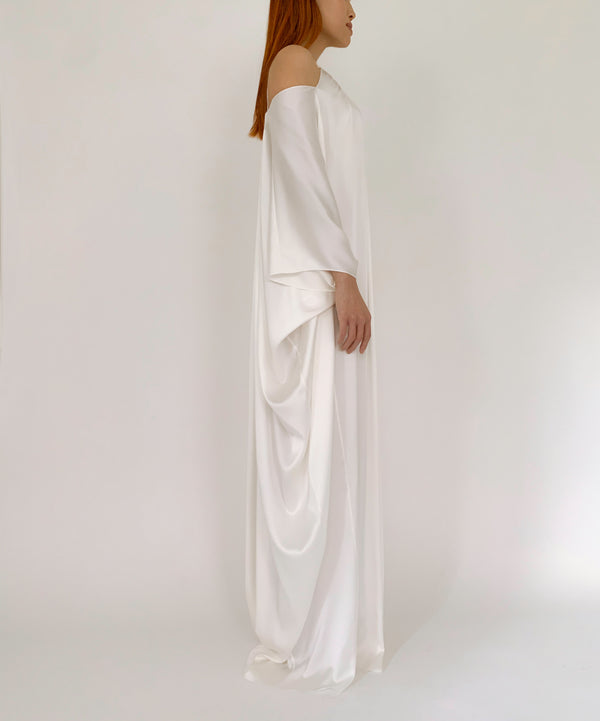 Open Shoulder Kaftan Dress