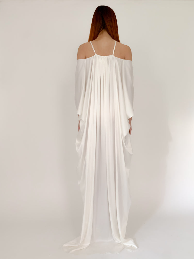 Open Shoulder Kaftan Dress