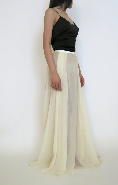 Joan Wool Voile Skirt