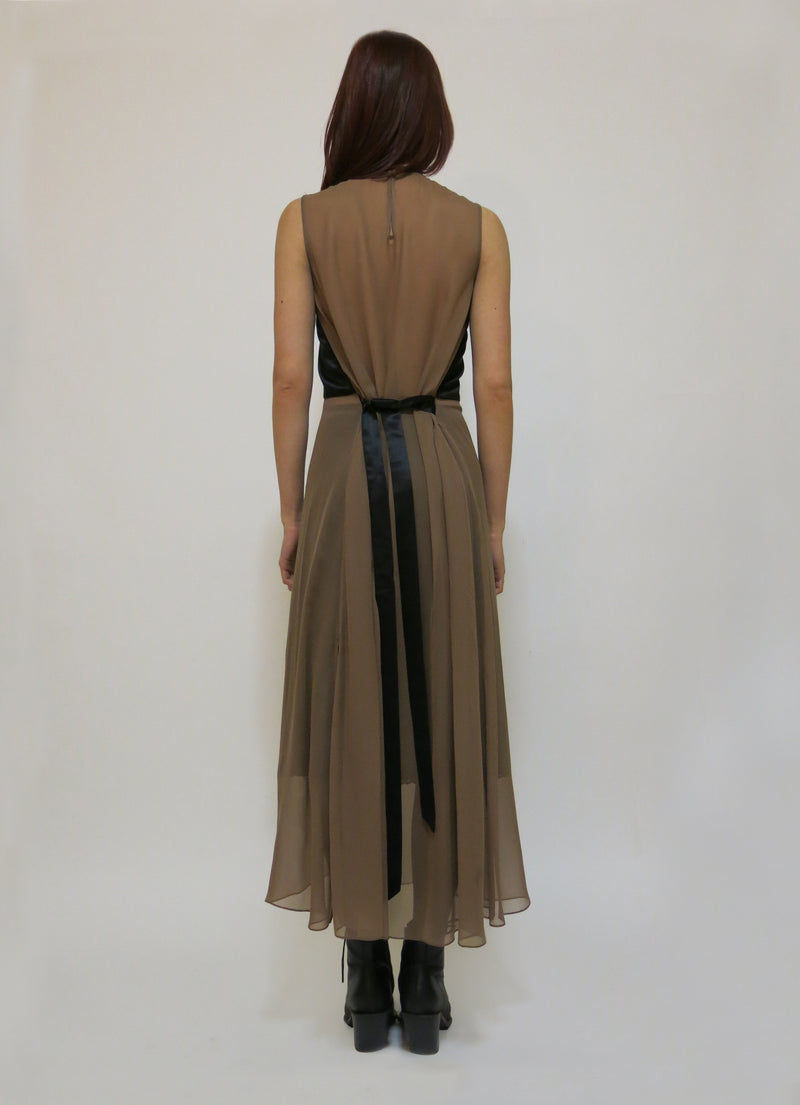 Daria 2-Tone Dress