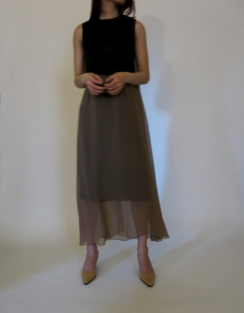 Daria 2-Tone Dress
