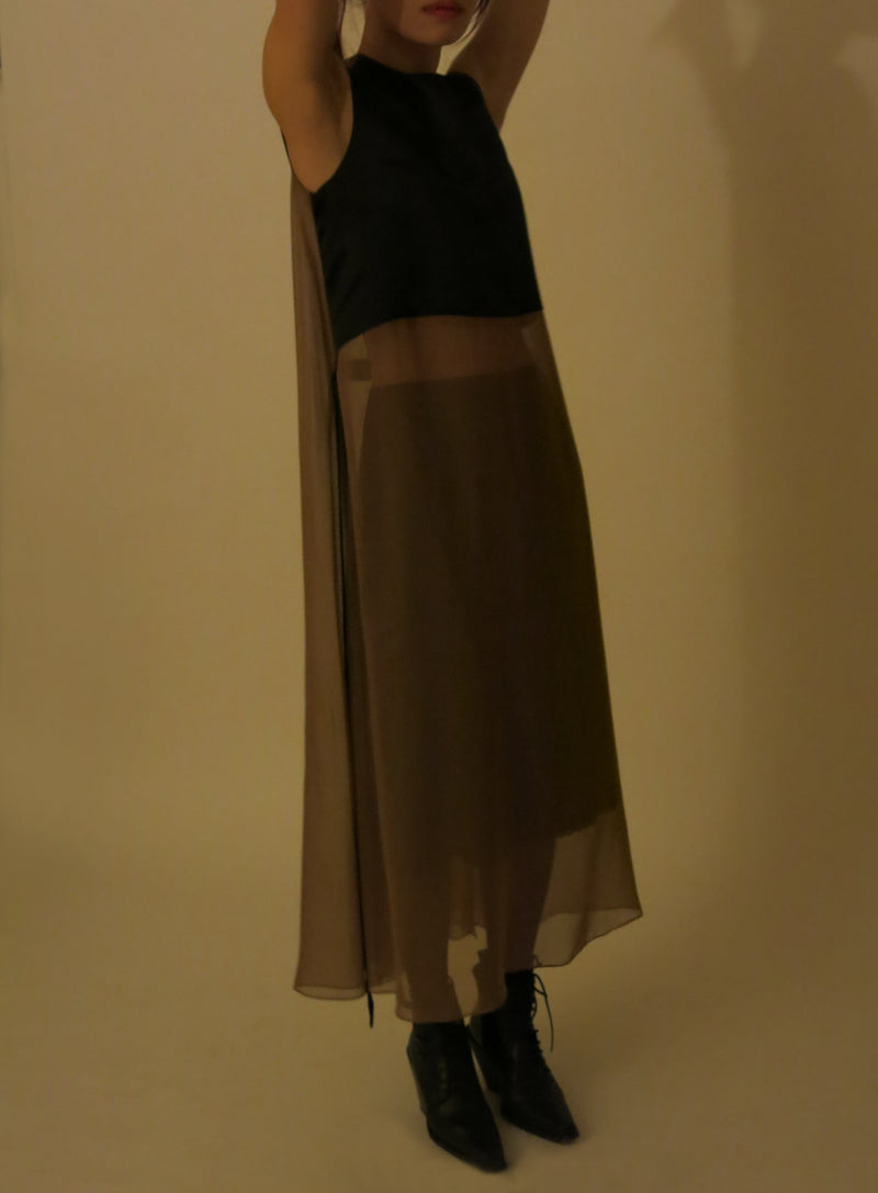 Daria 2-Tone Dress